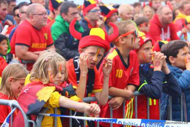 Rode Duivels ook op de Markt in Lokeren