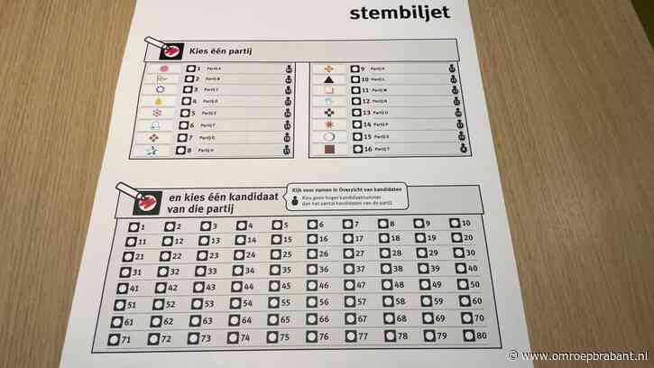 Einde aan het gevouw? Minister en kiezers blij met kleinere stembiljetten