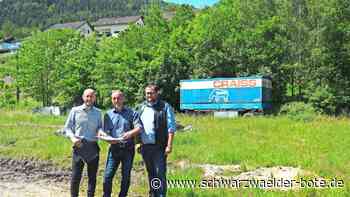 Container in Bad Wildbad: 100 Menschen sollen hier einziehen