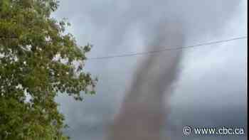 5 tornadoes touched down in central Alberta Monday, Environment Canada confirms