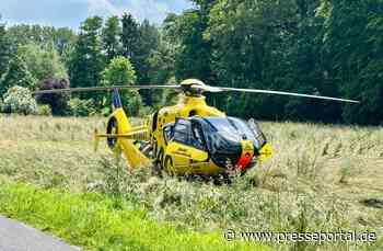 FFW Schwalmtal: Absicherung eines RTH-Landeplatzes