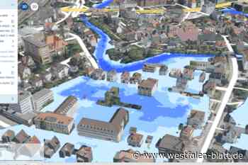 Wenn das Hochwasser nach Herford kommt