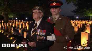 D-Day veteran 'sad but proud' at graves of fallen