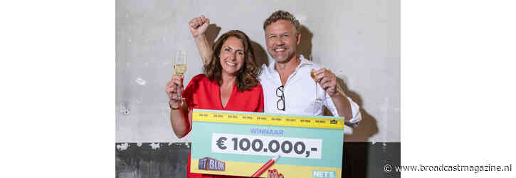 René en Jessica winnen finale van Net5-programma Het Blok