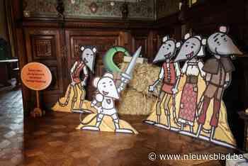 Zomershow Ridder Muis en pitkamperen in kasteeldomein Westmalle op komst