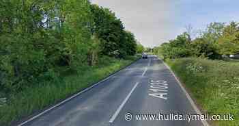 Motorcyclist sustains life-threatening injuries in collision with car