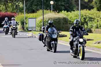 Dave Day: Motorcycle procession leaves North East for Barrow-in-Furness in memory of Hairy Biker Dave Myers