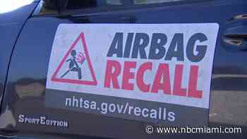 Recall alert: Thousands of unfixed airbags remain in South Florida cars  
