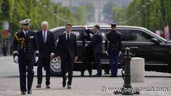 Macron is hosting Biden for a state visit as the two leaders try to move past trade tensions
