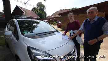 Merkwürdige Autos mit Dach-Peilantennen im Papenteich