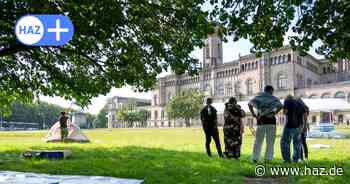 Gaza-Krieg: Demonstranten starten Palästina-Protestcamp vor Leibniz Universität
