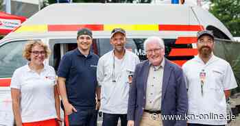 Rettung nach Kreislaufstillstand: Mann dankt Helfern ein Jahr danach