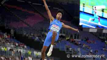 Mattia Furlani vince l'argento nel salto in lungo