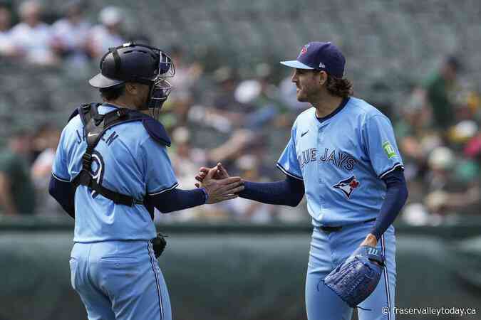 Kevin Gausman throws the first shutout of his 12-year career as Blue Jays beat A’s 7-0