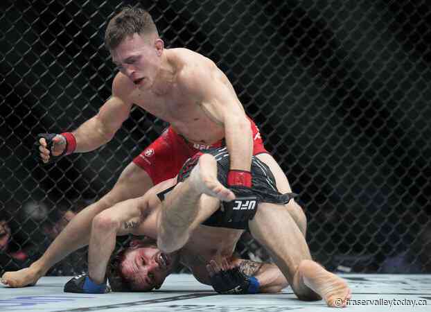 Canadian Brad Katona uses ground skills to earn decision win on UFC fight card