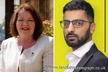 Candidates speak out on divisive Blackburn election graphic