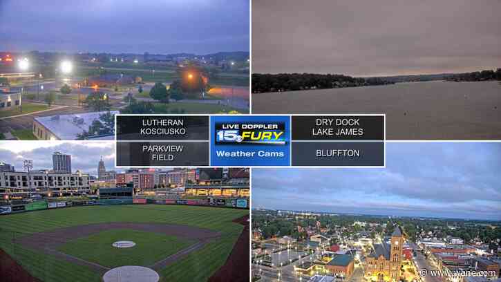 Early morning clouds, sunshine on the way