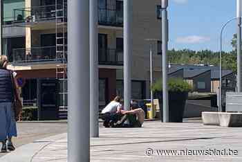 Man ketent zich vast aan verlichtingspaal in Temse