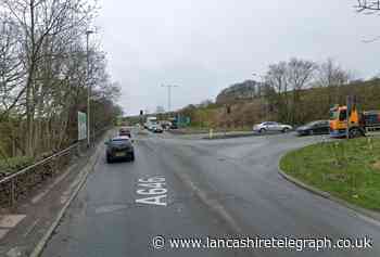 Burnley: Police attend crash at busy road junction