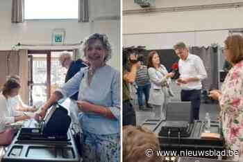 Paul Van Tigchelt (Open Vld) was al gaan lopen in Zoerselbos vóór hij ging stemmen, Katrien Schryvers (CD&V) ging er nadien na stemmen wandelen