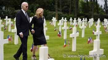 Cemetery visit will close out Biden trip to France that has served as a rebuke to Trump