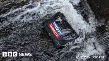 Ten dogs found dead in bag pulled from canal