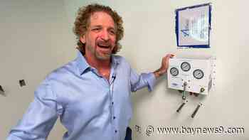 World record holder for living underwater now working to help veterans with brain injuries at USF