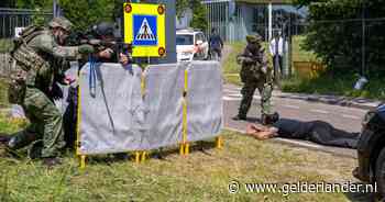 Levensechte oefening voor politie en leger bij potentieel doelwit Tennet: ‘Als de nood aan de man is moeten we klaar staan’