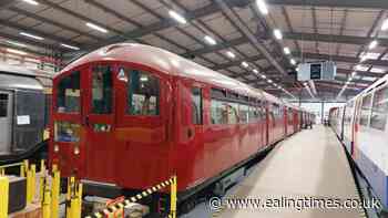 Classic Tube train ride from Acton Town halted by vandals