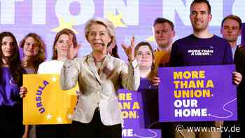 "Wir werden sie stoppen": Von der Leyen triumphiert und grenzt sich ab
