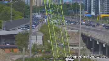 Calgary man charged with impaired driving after collision closes Toronto Highway 401 collectors for hours