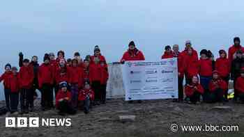 Scouts' hill climb for poorly cub amazing - mum