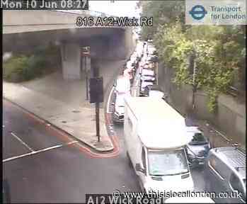 LIVE: Crash on A12 in Hackney Wick causes delays