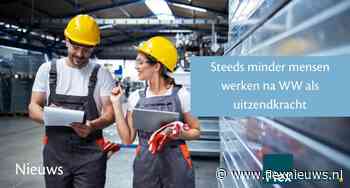 Steeds minder mensen werken na WW als uitzendkracht