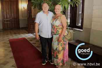 Pas getrouwd: Gaston en Vicky in Hasselt