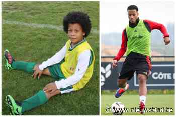 DE WIEG VAN ASTER VRANCKX. “In zijn eerste wedstrijd maakte Aster meteen een stuk of twintig goals”