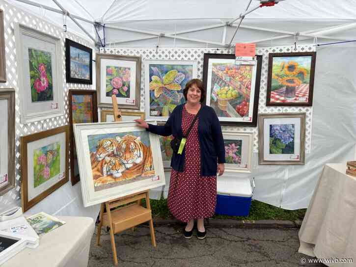 Late Bloomer: Artist finds success at her first Allentown Art Festival