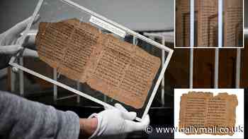 One of the oldest books in the world is up for sale: Rare manuscript that 'revolutionised the study of Christianity' could fetch a whopping £3 million