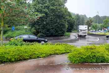 Rotonde Hoogveld afgesloten voor werken