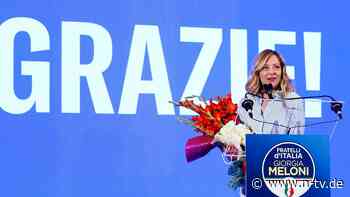 Kein Wort zur AfD: Noch schweigt Meloni zum Wahl-Beben in der EU