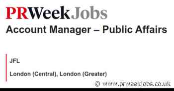 JFL: Account Manager – Public Affairs