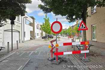 Belangrijk kruispunt richting centrum afgesloten door wegenwerken