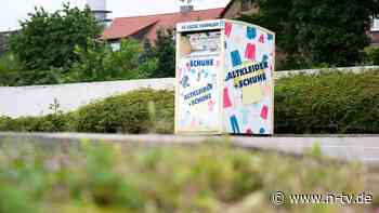 Unfall in Kleidercontainer: Kind der Toten in Sicherheit bei Angehörigen