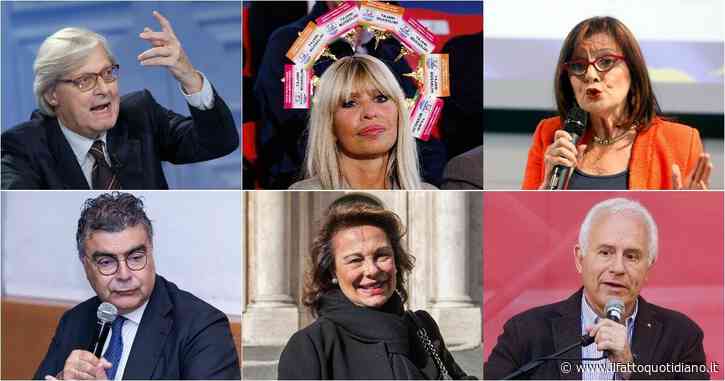Europee, chi è rimasto senza poltrona: da Sgarbi a Mussolini fino a Tarquinio, Fiano e la moglie di Mastella. Tutti gli esclusi