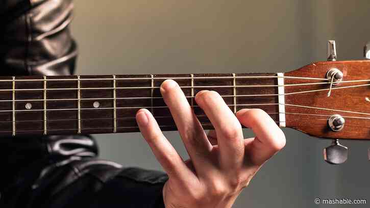 Make Dad's rockstar dreams come true with online guitar lessons for only $16