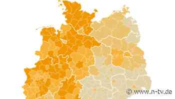 Blick in die Kreise und Städte: AfD gewinnt überall, Grüne verlieren flächendeckend