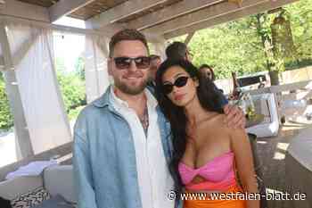 Influencer bei Strandparty am Salitos-Beach in Paderborn