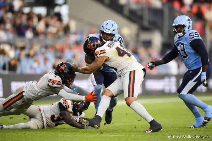 Veteran running back Carey enjoys solid debut in Argos win over Lions