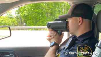 Burlington man charged with stunt driving in Springwater Township