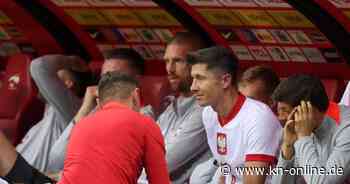 Polen bangt um Lewandowski: Stürmer gegen Türkei verletzt ausgewechselt